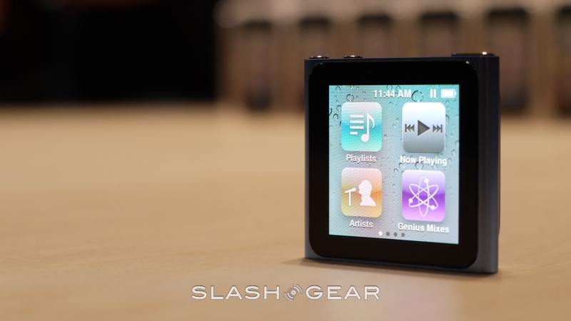 iPod nano 6th-gen hands-on - SlashGear