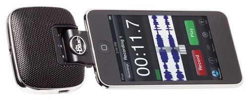 Blue Microphones 2nd-Gen Mikey for iPod touch outed with free Blue FiRe app