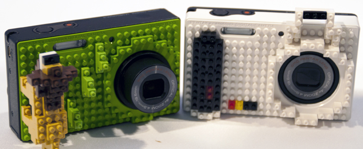 Pentax Optio RS1000 gets LEGO-style skin