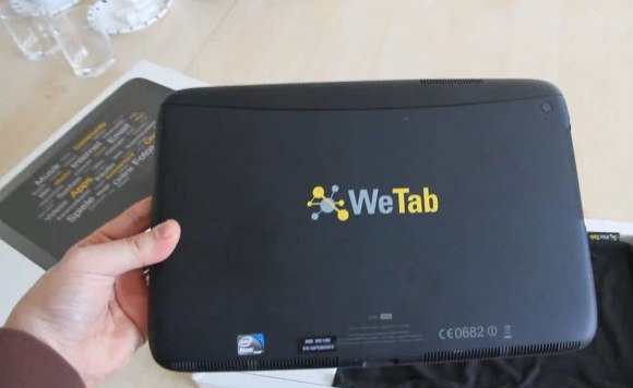 WeTab goes on sale, gets video unboxing