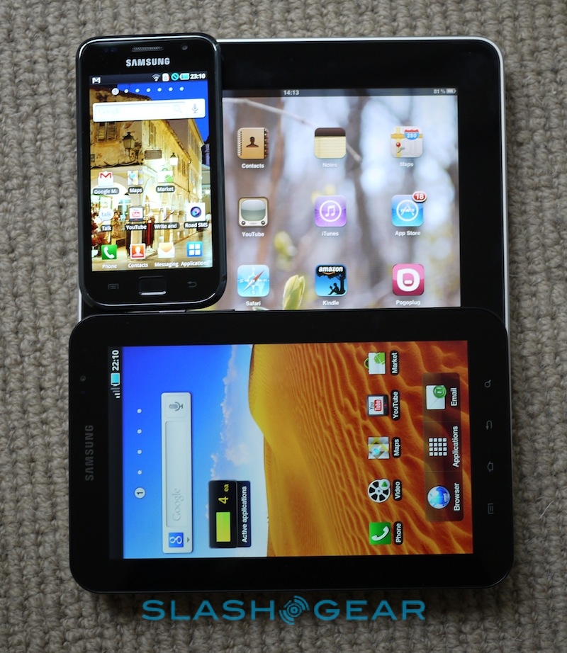 Samsung Galaxy Tab Uncrating [Video] - SlashGear