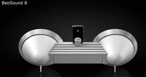 BeoSound 8 iPod and iPad dock breaks cover
