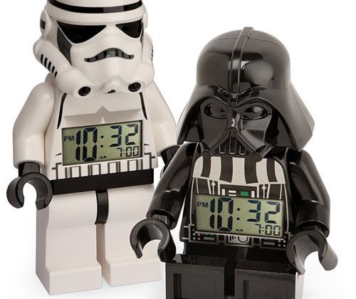 Geeky Lego Minifig Alarm Clock is awesome