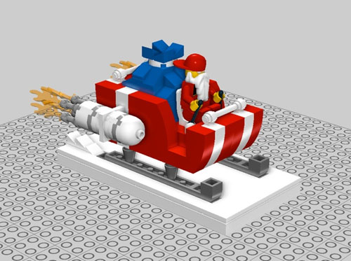 lego sleigh
