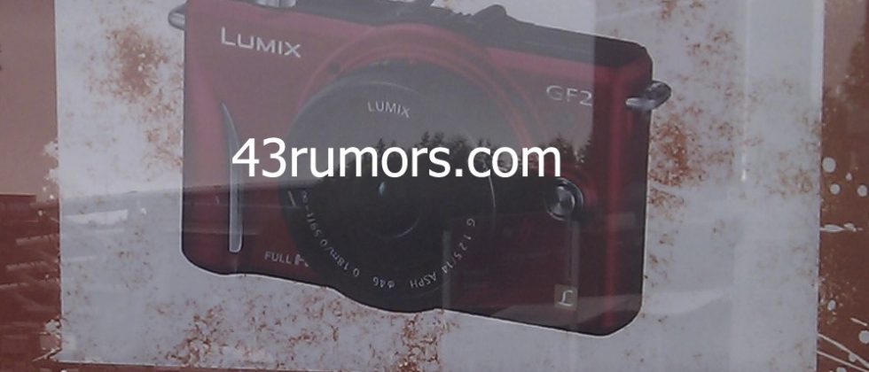 Panasonic LUMIX GF2 pictured ahead of official reveal