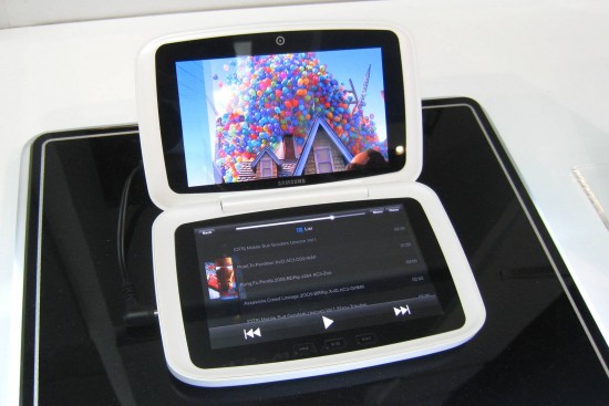 Samsung’s displays get video demo: dual-AMOLED MID, flexible screens & transparent notebooks