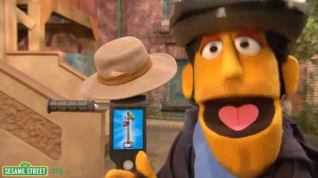 Sesame Street Sings “There’s an App for That”