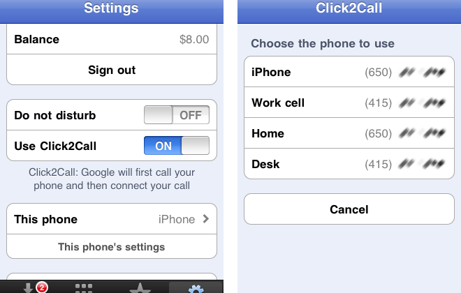 Google Voice adds iPad and iPod touch support