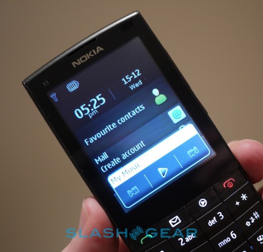 nokia x3 02 touch and type review slashgear