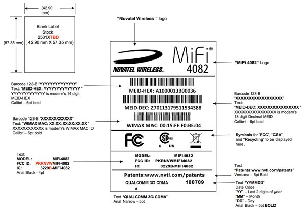Novatel MiFi 4082 WiMAX mobile hotspot clears FCC