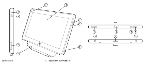 PalmPad Tablet on the Horizon from HP, New WebOS Inside, Hardware Like iPad