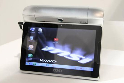 MSI Tablet with Built-In Projector is Just a Prototype