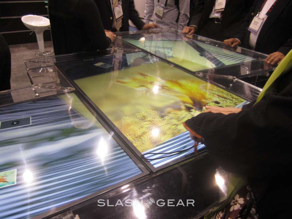large multitouch screen