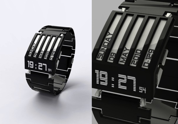 watch with e ink display