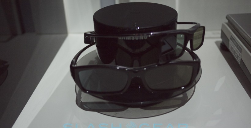 Samsung 3D Glasses Hands On - SlashGear