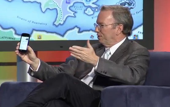 Eric Schmidt: CEO shuffle “nothing to do with competitors” or China