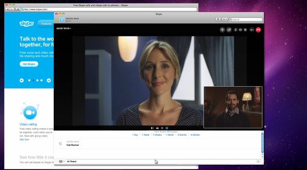 call someone in skype for mac?