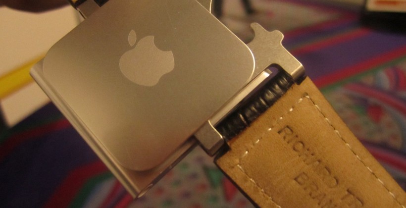 Leather iPod Nano Watch Band Opens Bottles, Too