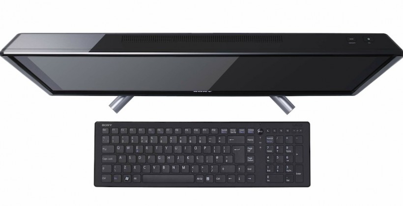 Sony VAIO L Series all-in-one wraps touch-bezel around multitouch screen