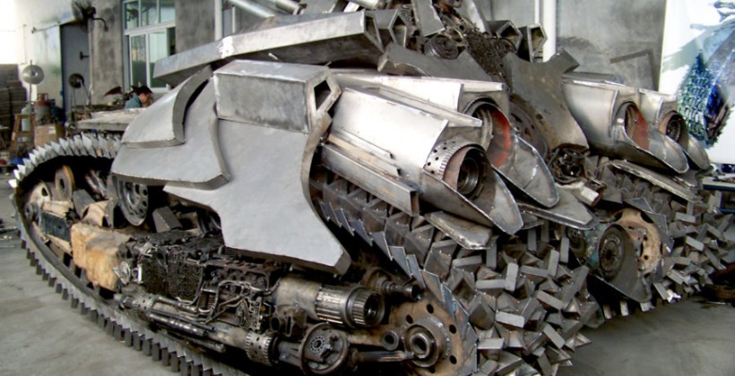 transformers 2 megatron tank