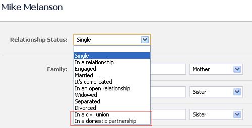 Facebook Adds New Relationship Status Options Civil Facebook Adds New Relationship Status Options Civil
