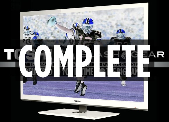 SlashGear’s Final Football Matchup Toshiba TV Giveaway WINNER