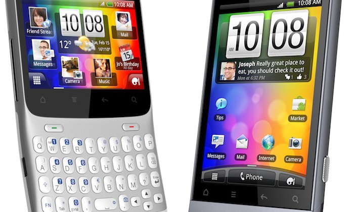 HTC ChaCha and HTC Salsa Facebook Phones debut