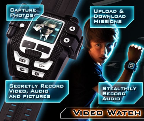 children's spy watch camera