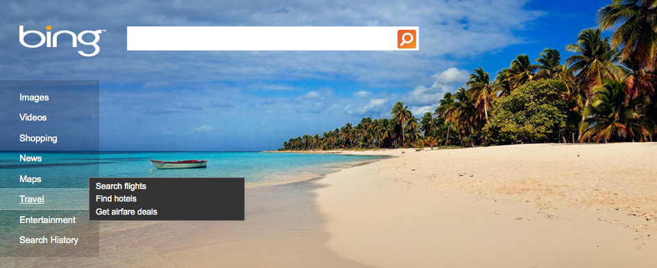 microsoft bing partners with kayak for improved travel bing travel