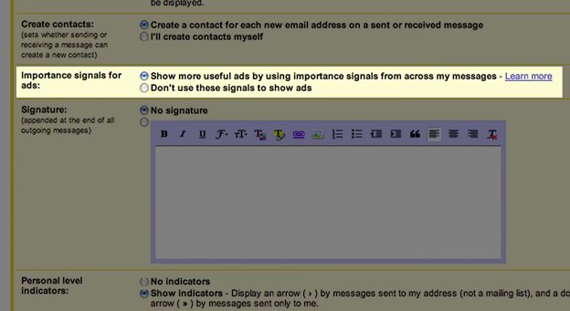 Gmail Mining Priority Inbox More For Targeted Ad Campaigns SlashGear