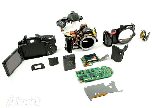 IFixit Tears Down Nikon D5100 DSLR SlashGear