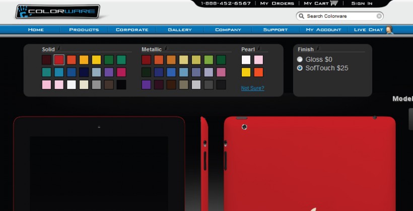 Colorware Colorizes the iPad 2