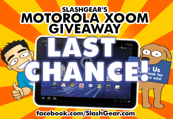 The XOOM Contest here on SlashGear Continues!