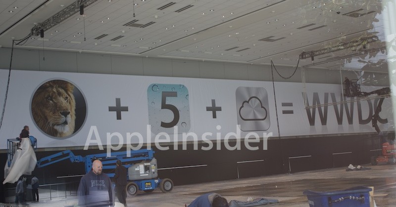 Apple iCloud Logo Revealed By WWDC 2011 Banner