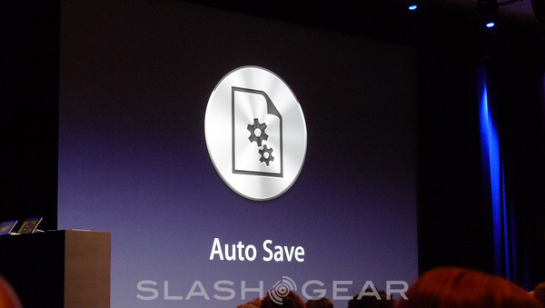 OSX Lion Features AutoSave And Resume