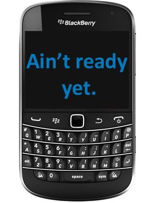 BlackBerry Bold 9900 Expected for September launch