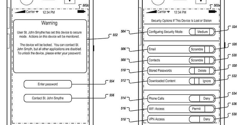 Apple’s “Find My iPhone” Features Revealed In Patent Application