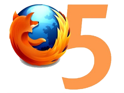 Firefox 5 First Rapid-Release Version Out Now