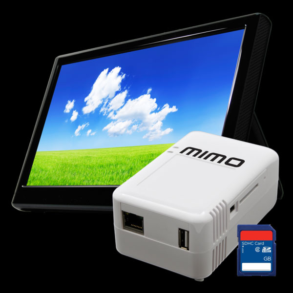 MimoPlug bundle with MimoMonitor makes the smallest Linux computer