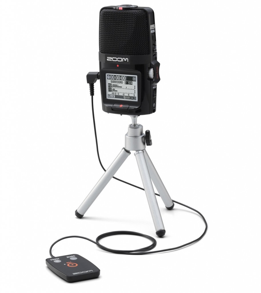 Zoom H2n portable recorder packs five microphones [Video] SlashGear