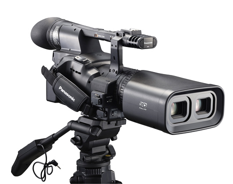 Panasonic gives NASA AG-3DA1 3D camcorder and shoots it into space on