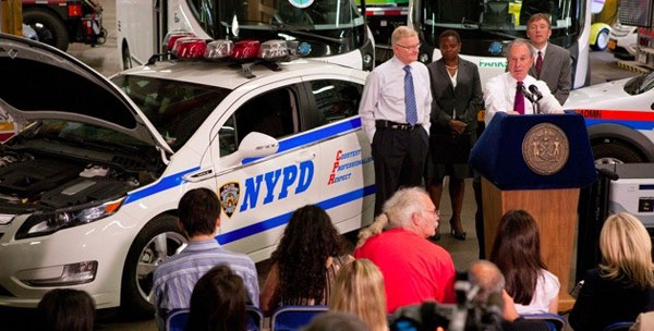 NYC Police get Volt patrol cars