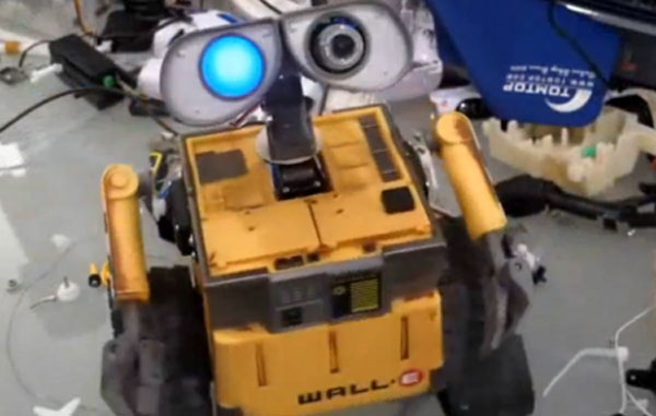 Wall E Becomes A Real Robot No Fairy Godmother Needed Slashgear