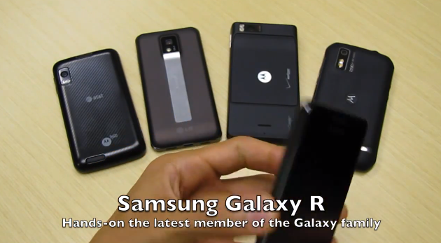 Samsung Galaxy R gets Hands-On Treatment from NVIDIA