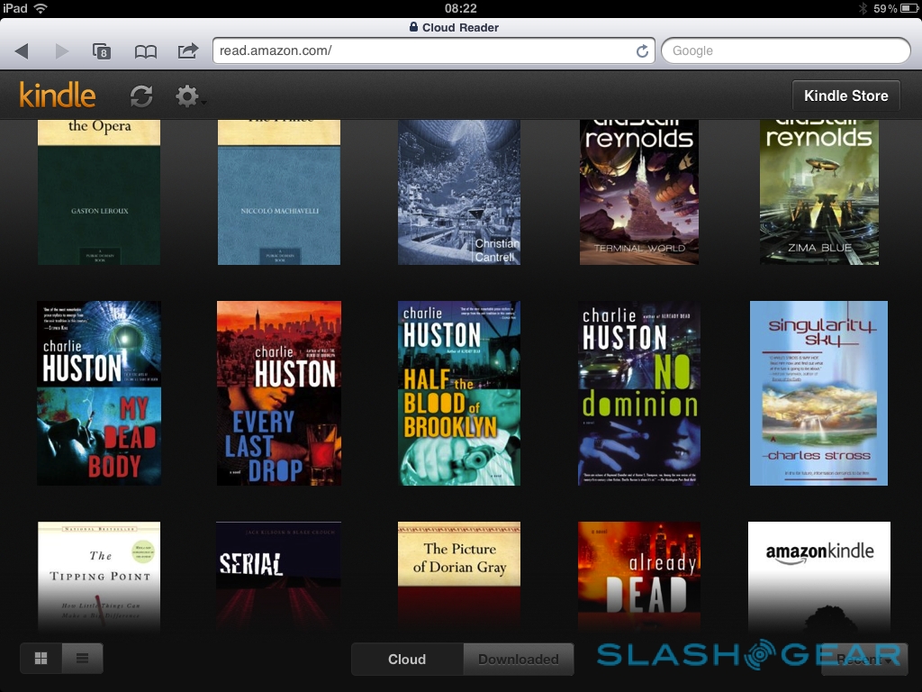 Amazon kindle app crashes chartbinger