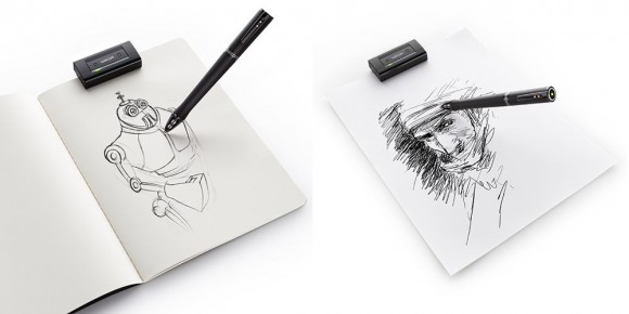 Wacom Inkling converts ink drawings to digital