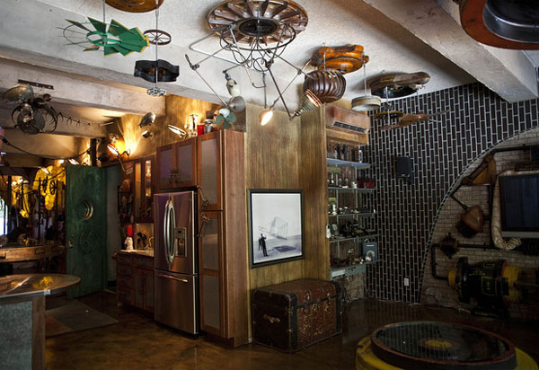 Awesome steampunk apartment available in NYC