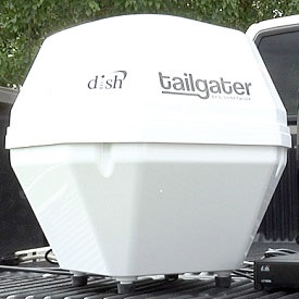 dish tailgater tailgate throw party style network lets antenna slashgear satellite