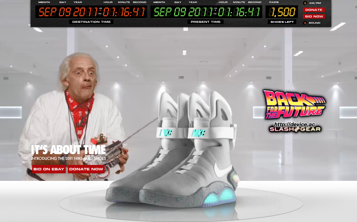 nike mag 2015 ebay