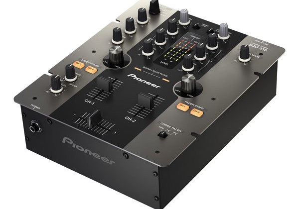 Pioneer DJM-250 DJ mixer is aimed at beginners